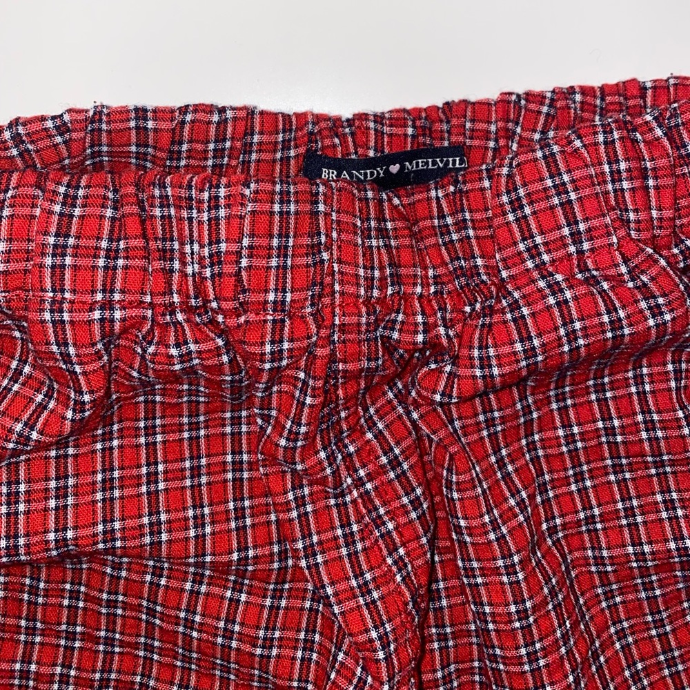 Brandy Melville plaid shorts